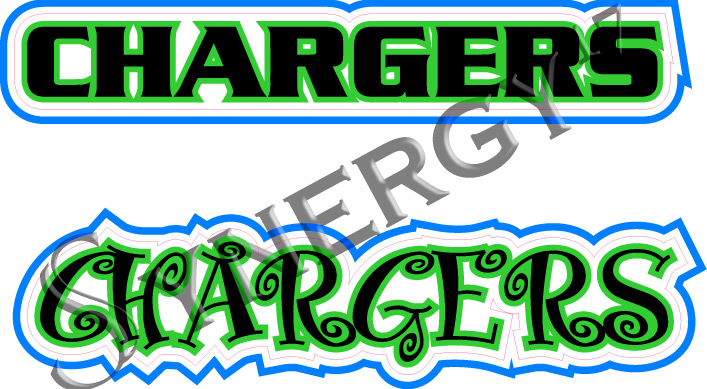 chargers clip art